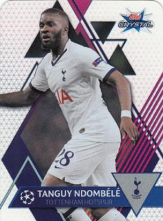 Tanguy Ndombele Tottenham Hotspur 2019/20 Topps Crystal Champions League Base card #54